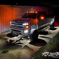 Durable Pure White Rock Lights Kit