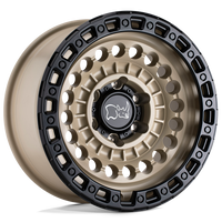 Black Rhino Hard Alloys SENTINEL Desert Sand W/ Black Ring wheel