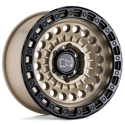Black Rhino Hard Alloys SENTINEL Desert Sand W/ Black Ring wheel