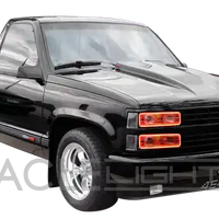 1988-1998 GMC Sierra LED Dual Headlight Halo Kit