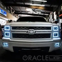 2014-2016 Chevrolet Silverado LED Fog Light Halo Kit
