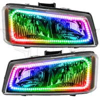 2003-2006 Chevy Silverado 1500/2500/3500 Pre-Assembled Headlights-ColorSHIFT