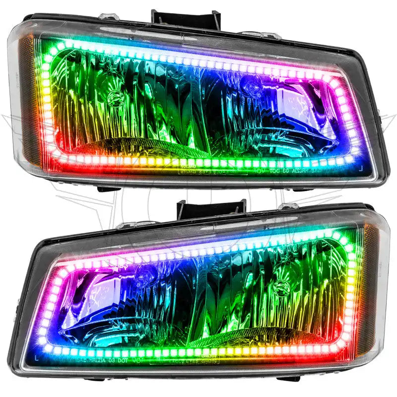 2003-2006 Chevy Silverado 1500/2500/3500 Pre-Assembled Headlights-ColorSHIFT
