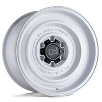 Black Rhino Hard Alloys SOLID Gloss White wheel