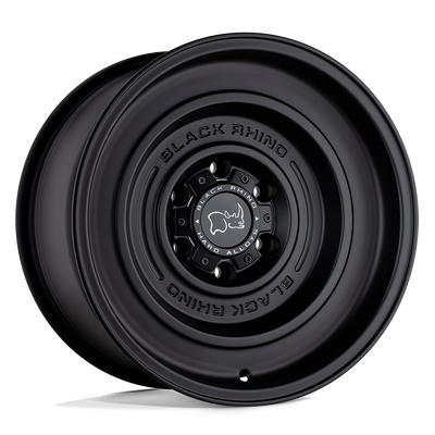 Black Rhino Hard Alloys SOLID Matte Black wheel