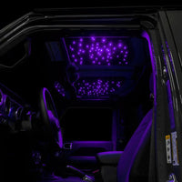 StarLINER ColorSHIFT Fiber Optic Hardtop Headliner for Wrangler JL and Gladiator JT