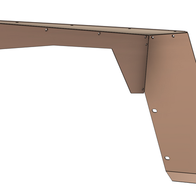 Diamond Series Comp Style Inner Fenders for Jeep TJ Wrangler
