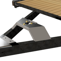 Trailer Tongue Jack Heavy Duty Relocation Mount