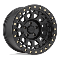Black Rhino Hard Alloys PRIMM Matte Black W/ Brass Bolts wheel