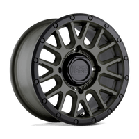 Black Rhino Hard Alloys - UTV LA PAZ UTV Olive Drab Green W/ Black Lip wheel