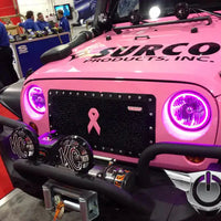 2007-2017 Jeep Wrangler JK LED Headlight Halo Kit