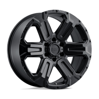 Black Rhino Hard Alloys WANAKA Matte Black wheel