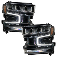 2019-2022 Chevrolet Silverado 1500 ColorSHIFT RGB+W Headlight DRL Upgrade Kit