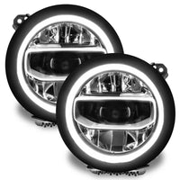 Jeep Gladiator JT ColorSHIFT RGB+W Headlight DRL Upgrade Kit