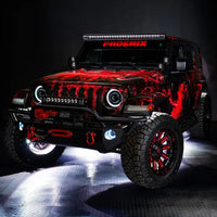 White Underbody Wheel Well Rock Light Kit.