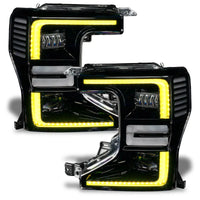 2020-2022 Ford F-250/350 Super Duty ORACLE Dynamic ColorSHIFT Headlight DRL Upgrade Kit w/Switchback Turn Signals
