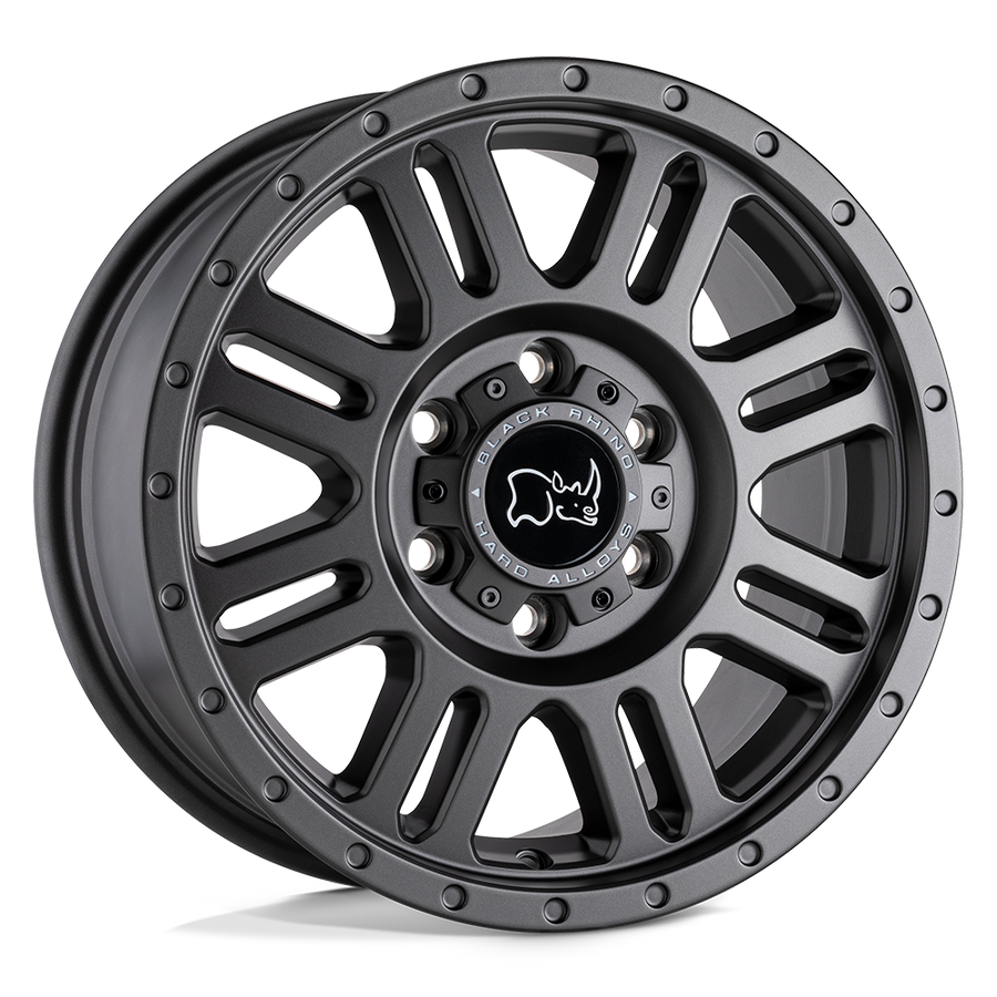Black Rhino Hard Alloys YELLOWSTONE Matte Gunmetal wheel