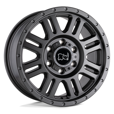 Black Rhino Hard Alloys YELLOWSTONE Matte Gunmetal wheel