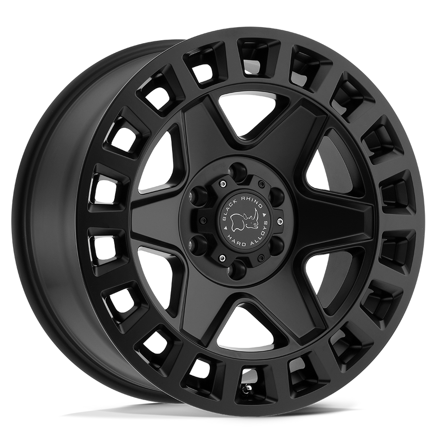 Black Rhino Hard Alloys YORK Matte Black wheel